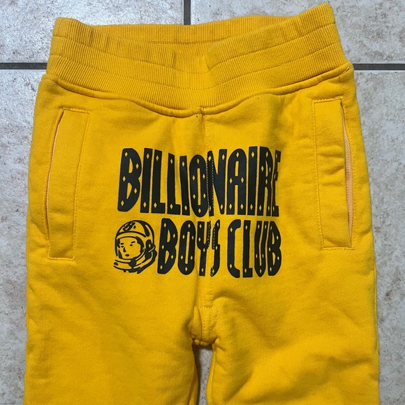 Billionaire Boys Club Kids BB Arch Pant Yellow Kids Boys size 5/6 - Picture 2 of 6